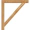 Ekena Millwork Traditional Block Rough Sawn Bracket, Western Red Cedar, 4"W x 38"D x 42"H BKT04X38X42TRA05RWR - alternate 4
